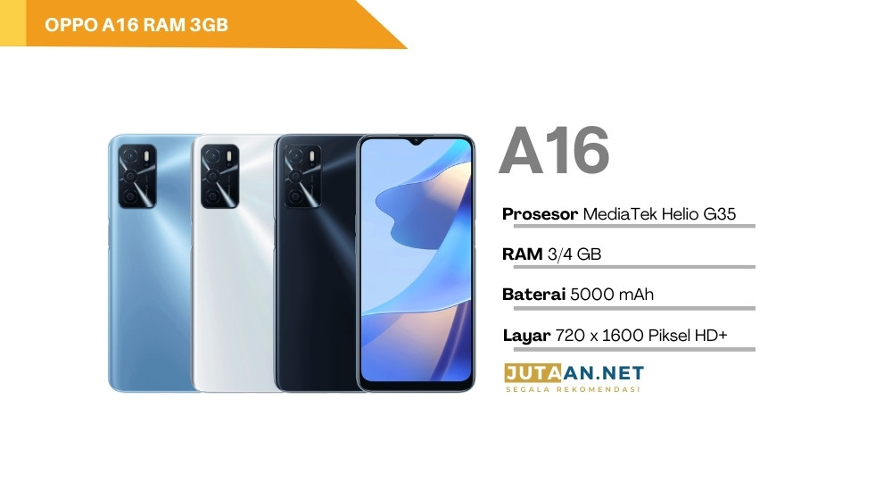 HP OPPO A16