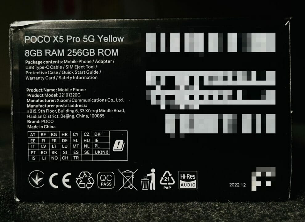 Bocoran Spesifikasi POCO X5 Pro 5G